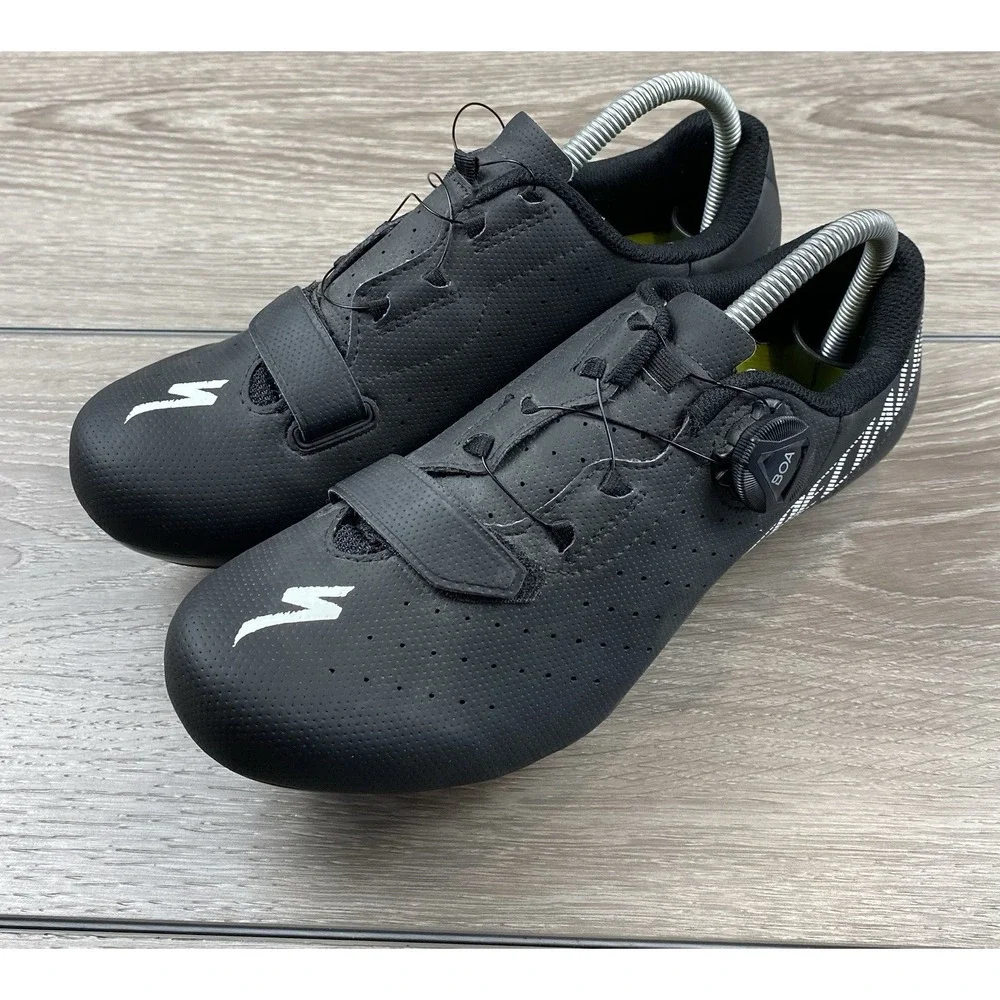 Specialized Men's Torch 1.0 Road Bike Cycling Shoes Red Clip BOA‎ Black Size 7.5